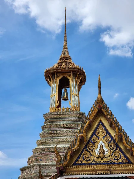 Clocher Dans Sud Wat Phra Sri Rattana Satsadaram Été Construit — Photo