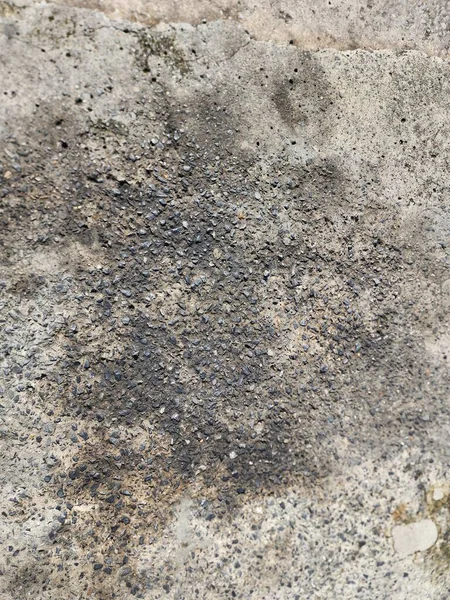 Motorolja Droppade Ner Cementgolvet Ackumulerades Lång Tid Vilket Orsakade Oljefläckar — Stockfoto