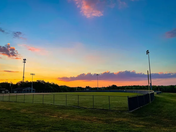 Sunrise Park Baseball Field Lexington Kentucky — Stock Photo, Image