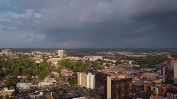 Вид Воздуха Кампус Университета Кентукки Лексингтон Округ Кентукки — стоковое видео