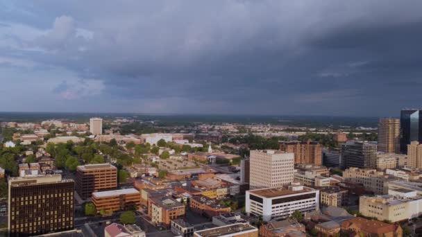 Aerial View Lexington Kentucky Downtown Area Tall Financial District Office — Stock videók