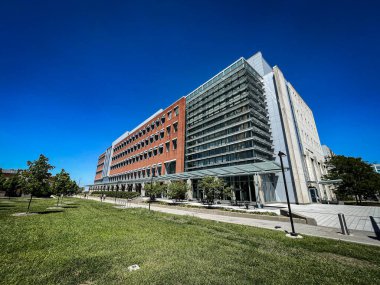 Şehir merkezindeki Lexington, Kentucky 'de bir üniversite binası.