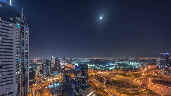 Vista Panorámica Aérea Ciudad Los Medios Comunicación Zona Distrito Alturas —  Fotos de Stock