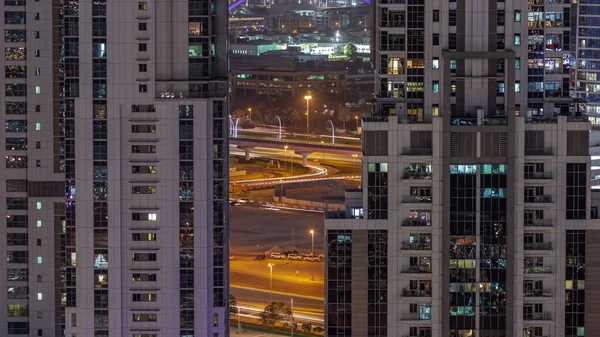 Другий Пішохідний Міст Дубайського Водного Каналу Підвішений Овальною Аркою Району — стокове фото