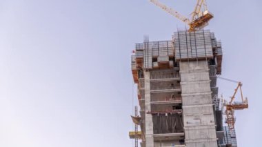 Karmaşık bir hava zaman diliminin inşaat süreci.