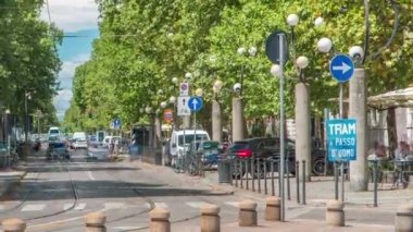 Corso Sempione timelapse, Milan ana Radyal bulvarları