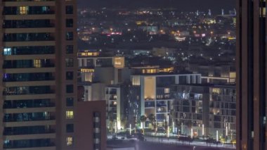 Şehir Yürüyüşü Bölgesi Hava Gecesi Zaman Çizelgesi, Dubai yakınlarındaki yeni şehir alanı.