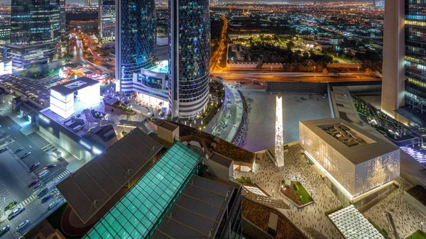 Paseo Marítimo Gate Avenue Con Mezquita Arco Situado Dubai Centro —  Fotos de Stock