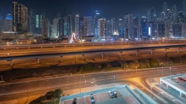 Panorama, Dubai marinasını en yüksek gökdelen bloğunu gösteriyor..