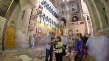 Kutsal Mezar Kilisesi 'ndeki Kutsal Kutsama Taşı zaman aşımına uğradı..