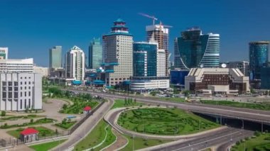 Şehir merkezi ve merkez iş bölgesi zaman çizelgesi, Kazakistan, Astana