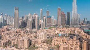 Dubai Şehir Merkezi zaman çizelgesi en yüksek gökdelen ve diğer kuleleri ile