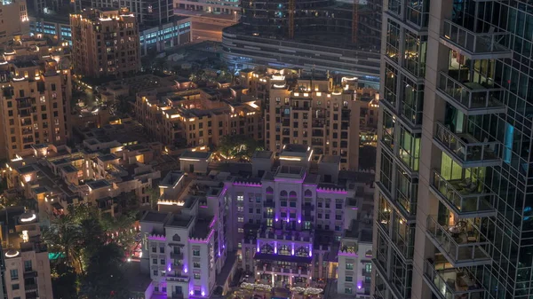 Vista Aérea Las Casitas Old Town Island Desde Arriba Timelapse — Foto de Stock