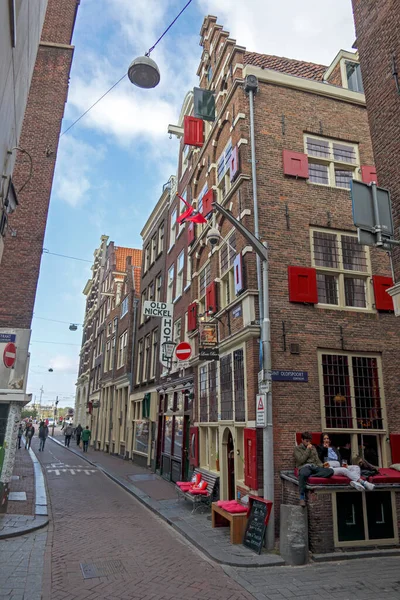 Άμστερνταμ Ολλανδία Οκτωβρίου 2021 Άγιος Όλοφσπορτ — Φωτογραφία Αρχείου