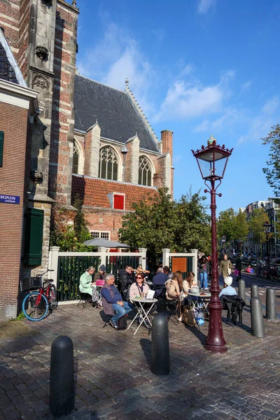 Amsterdam Niederlande Oktober 2021 Alte Kirche — Stockfoto