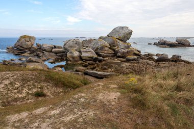 Site view of Meneham, Kerlouan, Brittany