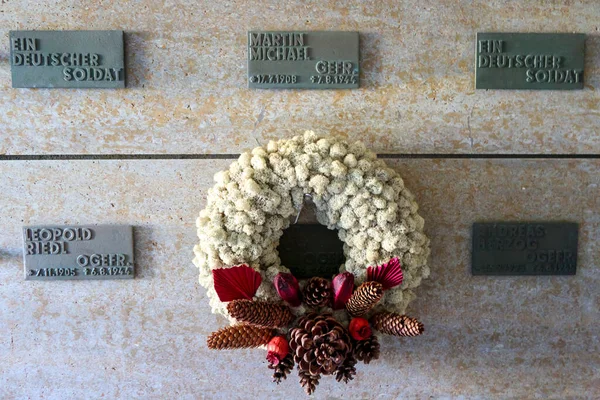 German War Cemetery Huisnes Sur Mer France — Stok fotoğraf