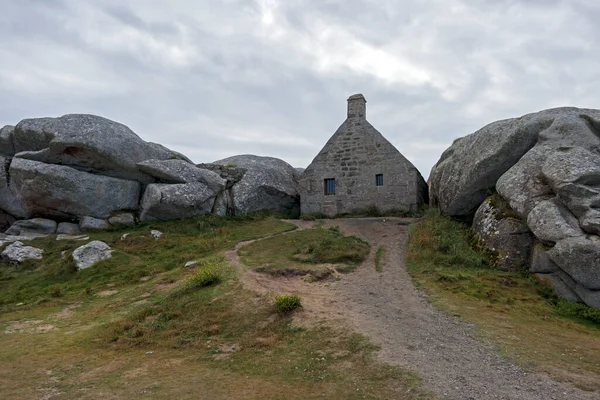 Site View Meneham Kerlouan Brittany — Stockfoto