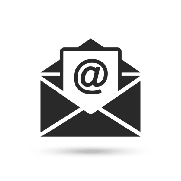 Mail Icon Vektorbild Öffnen — Stockvektor