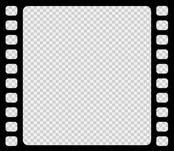 Movie Frame Vector Icon Film Strip — Stock Vector