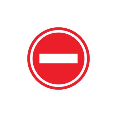 Dur işareti simgesi. Simgeyi durdur.