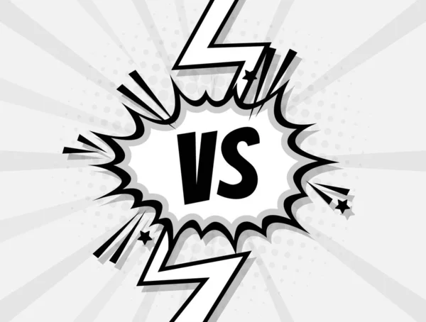 Lettre Logo Bataille Match Jeu — Image vectorielle