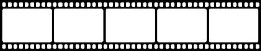 Boş film şeridi.