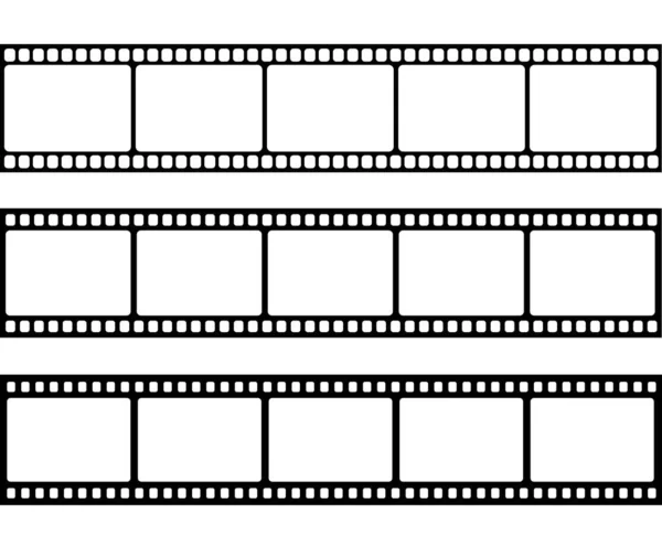 Vector Blank Cinema Film Strip — Stock Vector