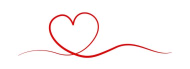 Aralıksız çizgiler, kalp çizgiler, aşk çizgileri.