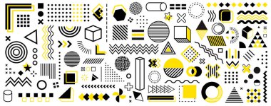 Soyut ve modaya uygun modern geometrik arka plan. Vektör arkaplanı