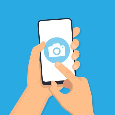 Akıllı telefon kamera işaretleme vektörü