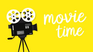 Film zamanı kavramı. Sinema afiş tasarımı