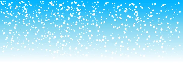 Falling Snow Background Vector Illustration — Stock Vector