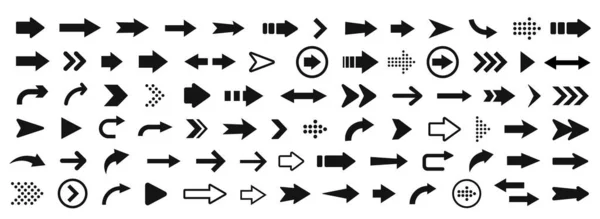 아이콘이야 세트의 화살표 — 스톡 벡터