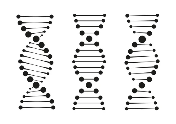 Illustration Symbole Adn Icône Vectorielle — Image vectorielle