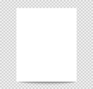 Tek papağan. Kıvrımlı köşeli beyaz gerçekçi kağıt sayfa. Vektör illüstrasyonu