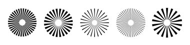 Güneş patlaması elementi radyal çizgiler veya güneş patlaması arkaplanları