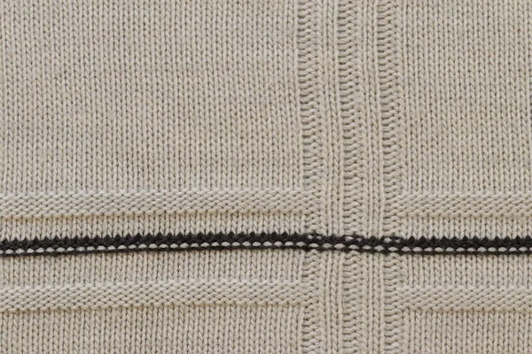 Light Texture Sweater Fabric Fabric Sweater Made Cotton — Fotografia de Stock