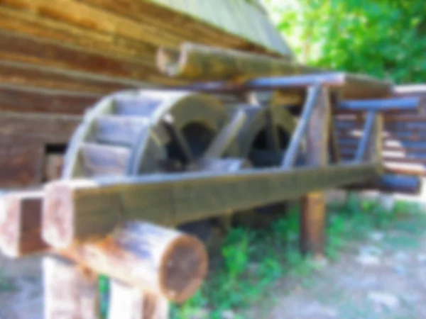 Wazige Foto Watermolen Het Museum — Stockfoto