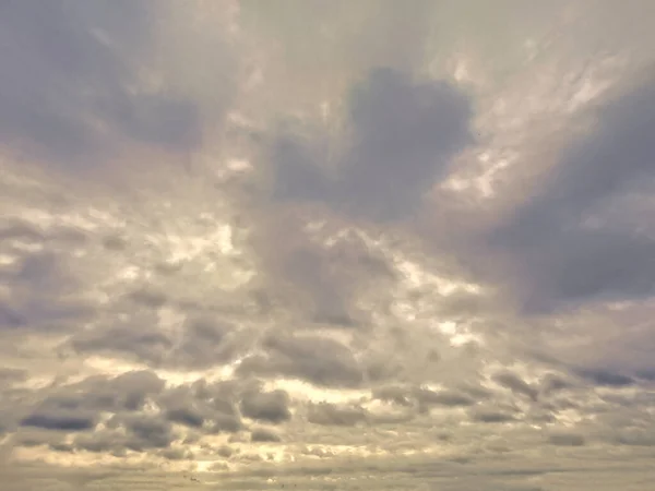 Nubes Cielo Cielo Estaba Nublado Varias Nubes —  Fotos de Stock