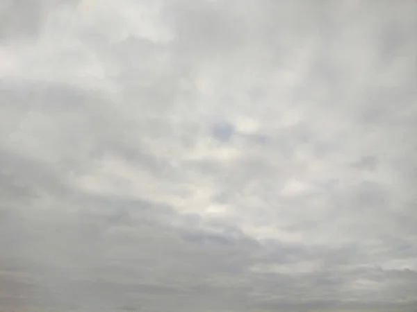 Nuvens Céu Céu Estava Nublado Com Várias Nuvens — Fotografia de Stock