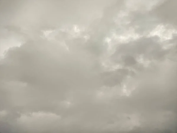 Wolken Himmel Der Himmel War Mit Verschiedenen Wolken Bedeckt — Stockfoto