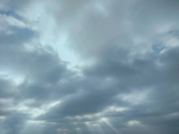 Nubes Cielo Cielo Estaba Nublado Varias Nubes —  Fotos de Stock