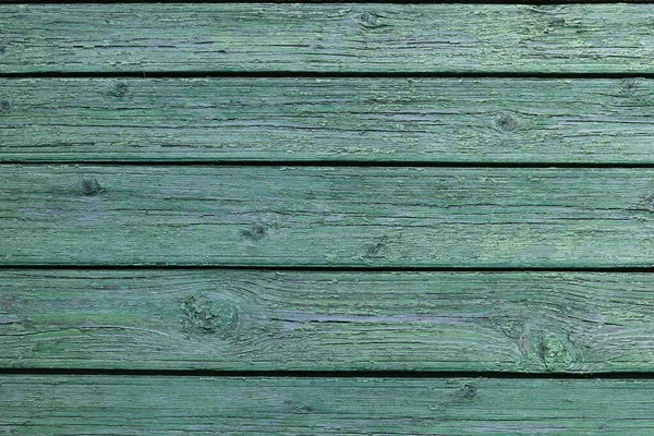 Texture Old Painted Wood Old Paint Has Peeled Wood — Stockfoto