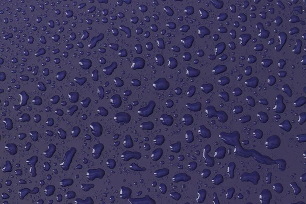 水滴在彩色纹理上 水滴装饰质感 — 图库照片