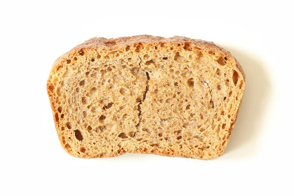 Сухой Хлеб Светлом Фоне Хлебная Ржаная Пшеничная — стоковое фото