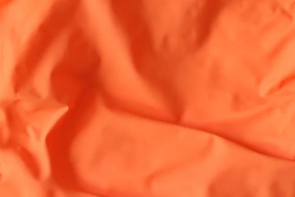 Gyűrött Gumilufi Narancssárga Textúrája Gyűrött Gumi Gyermek Léggömbből — Stock Fotó