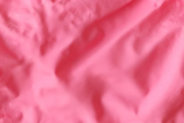 Textura Rosa Balão Borracha Amassada Borracha Enrugada Balão Infantil — Fotografia de Stock