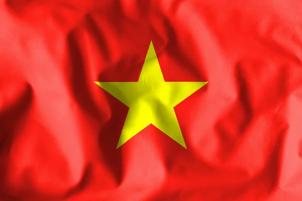 Flag Vietnam Flag Democratic Republic Vietnam — Stock Photo, Image