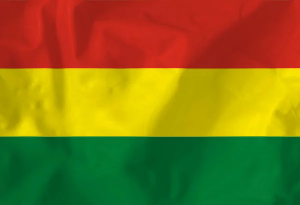 Bolívijská Státní Vlajka Flag Plurinational State Bolívie — Stock fotografie